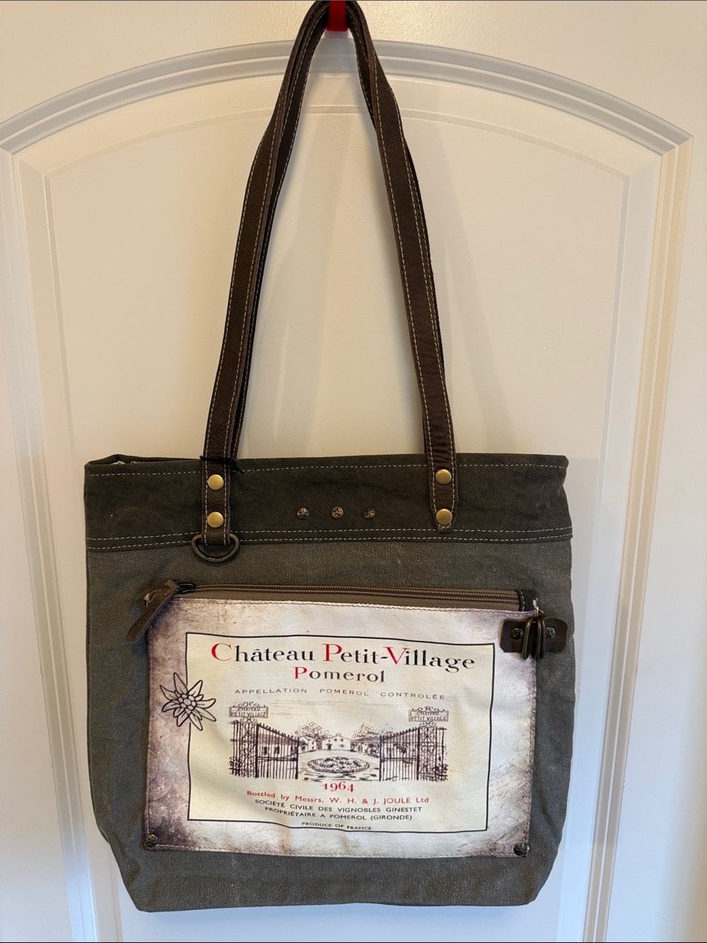 Myra Bag Chateau Petit Village Canvas Tote